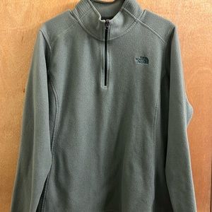 North face fleece pull over XXL